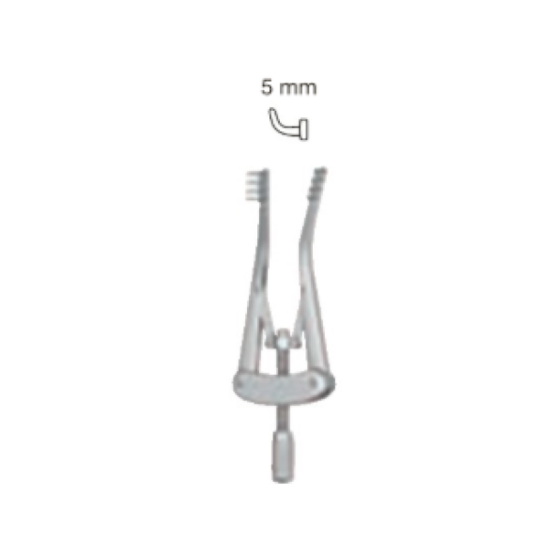 Ecarteur autostatique - pointu - 7cm 2/3 4
