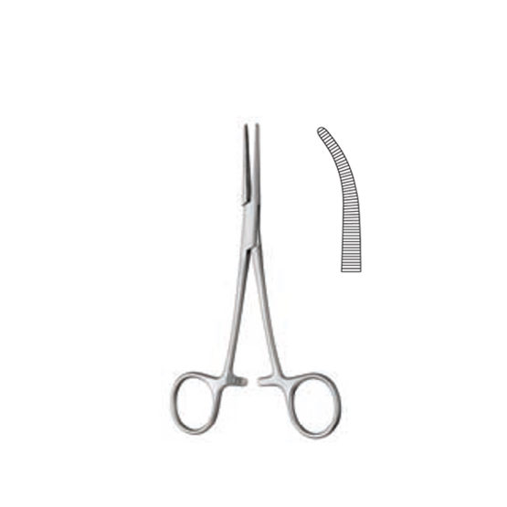 Pince hémostatique - Crile - titan - 14cm 5 1/2