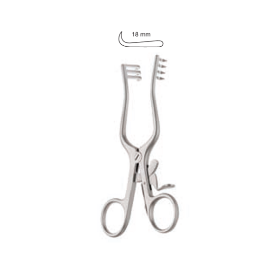Ecarteur autostatique - Weitlaner - mousse - 18 mm - 13 cm 5 1/8