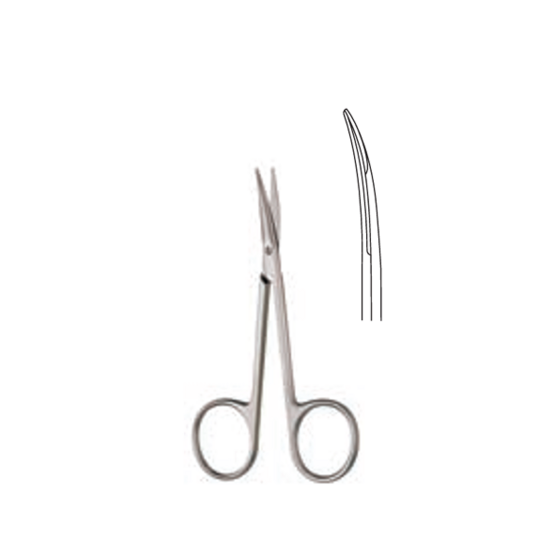 Ciseaux délicats - Stevens - Black line - 11,5 cm 4 1/2