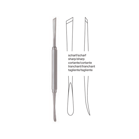 Raspatory - Mead - scherp - 16,5cm 6 1/2