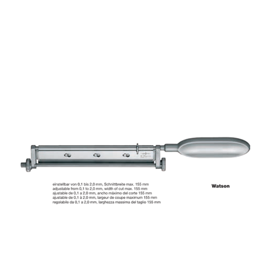 Dermatome Watson - 30,5 cm 12