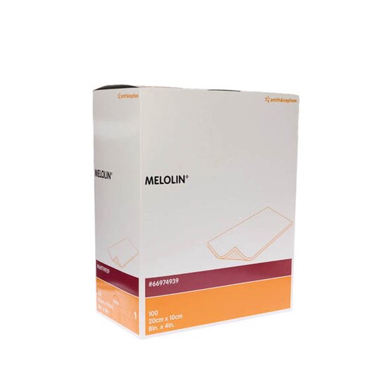 Melolin 20 x 10cm stérile /100p.- 66974939