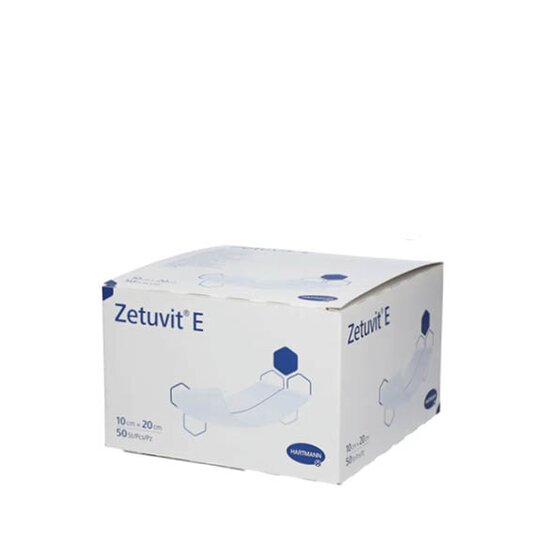 Zetuvit E 10cm x 20cm non-stérile / 50p.- 413861