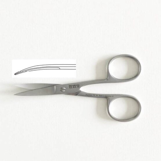 Nail scissors - curved -10,5 cm - 4 1/8