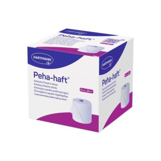 Peha-haft latex free wit [8 cm x 20 m] ( nu 30045 )- 300045