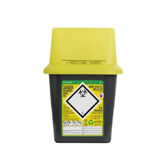 Sharpsafe Collecteur d'aiguilles 4L- SHA-41005610