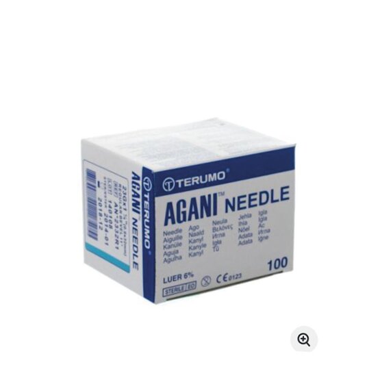 Terumo naald 23 G x 1 /100p. [0,6 x 25 mm] bleu- AN2325R1