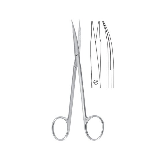 Reynolds schaar gebogen 15cm- FRIMED-012-293-150