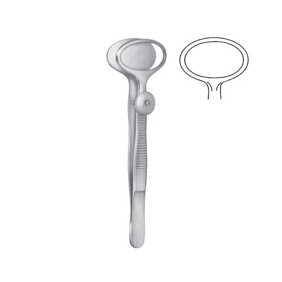 DESMARRES Chalazionspinzette 9 cm Fig. 2- FRIMED-032-636-002