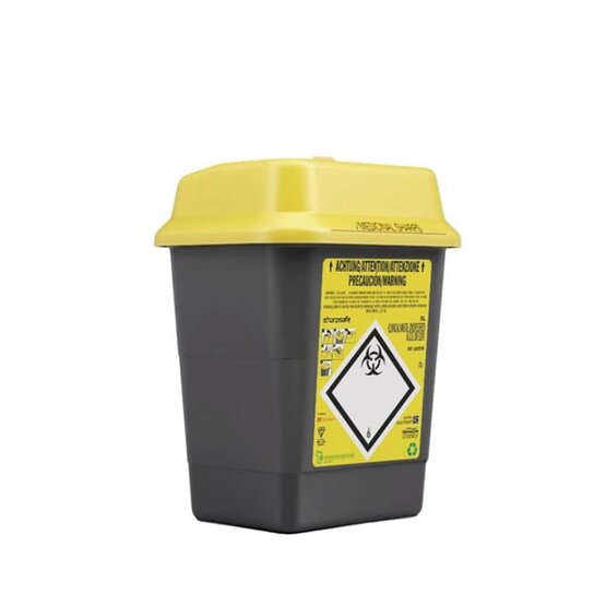 Sharpsafe SHA-51025610, naaldcontainer, Dual protect pro, 5 liter- 224031