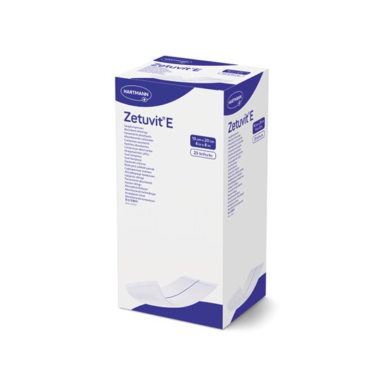 Zetuvit E 10cm x 20cm stérile / 25 PC  ( avant 413771)- 413783