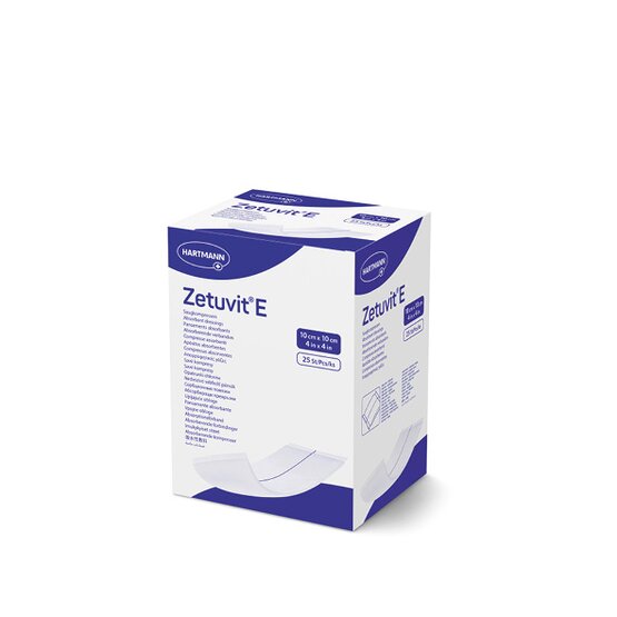 Zetuvit E 10cm x 10cm stérile / 25p. (avant 413770)- 413781