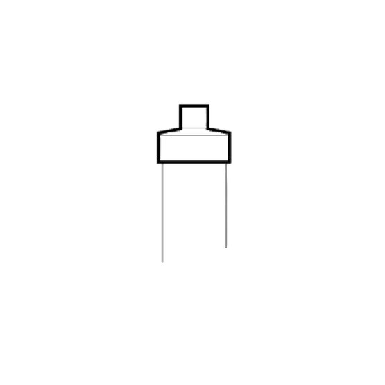 Contact miniprope 3mm gold plate- 103