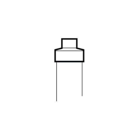 Contact miniprope 4mm gold plate- 104