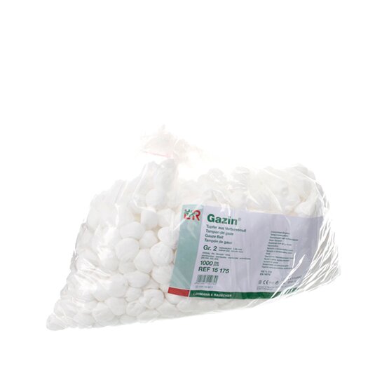 Gazin Tampons non sterile 61   +/- 20 mm /1000 pieces- 15175