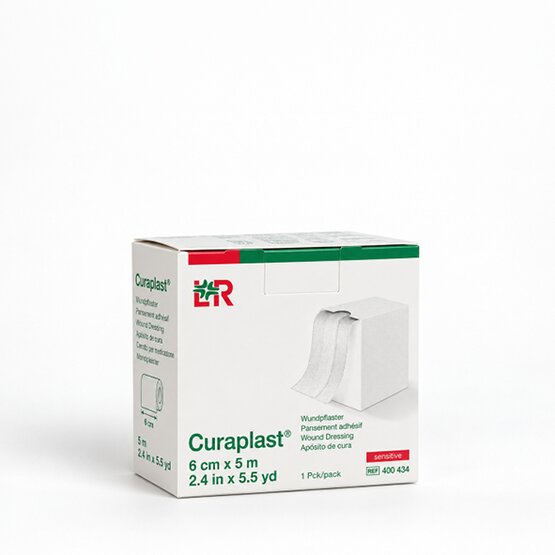 Curaplast - sensitive [6 cm x 5 m] (vroeger 30617)- 400434